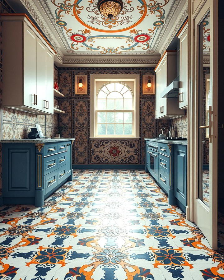 Patterned Tile Floors