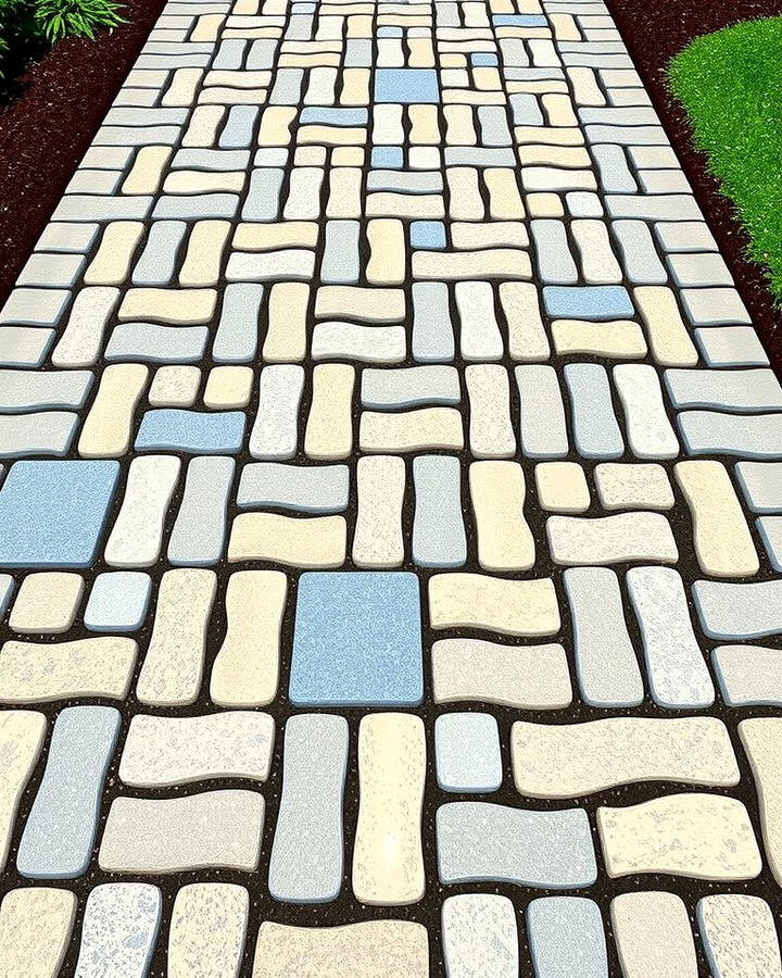 Paver Stones for a Structured Look