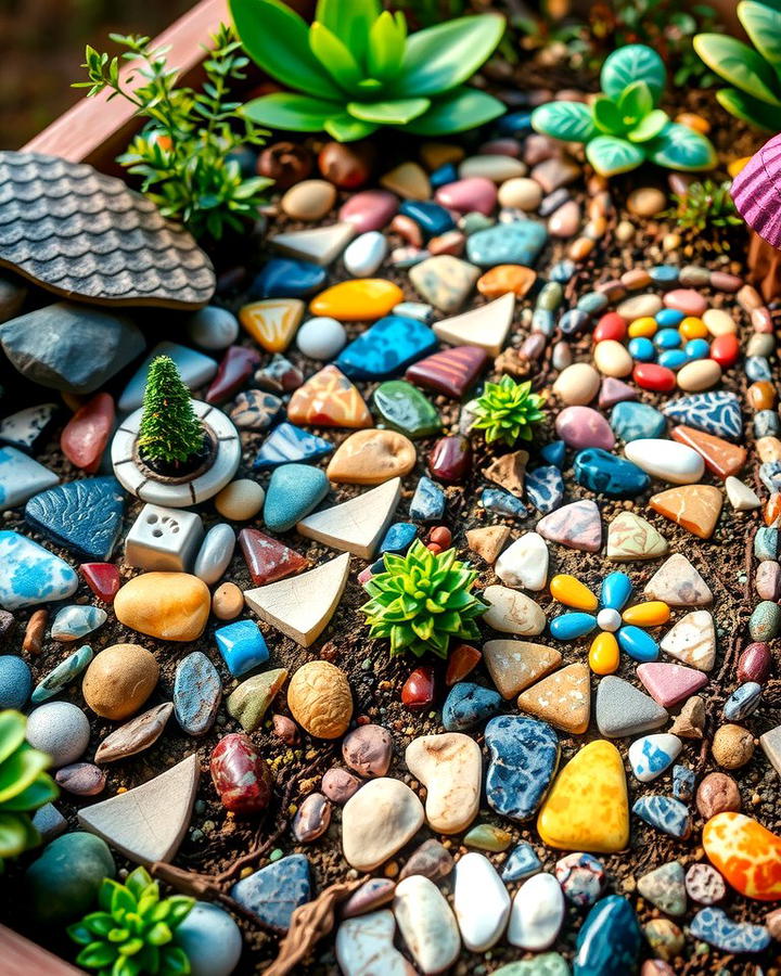 Pebble Mosaic Pathways