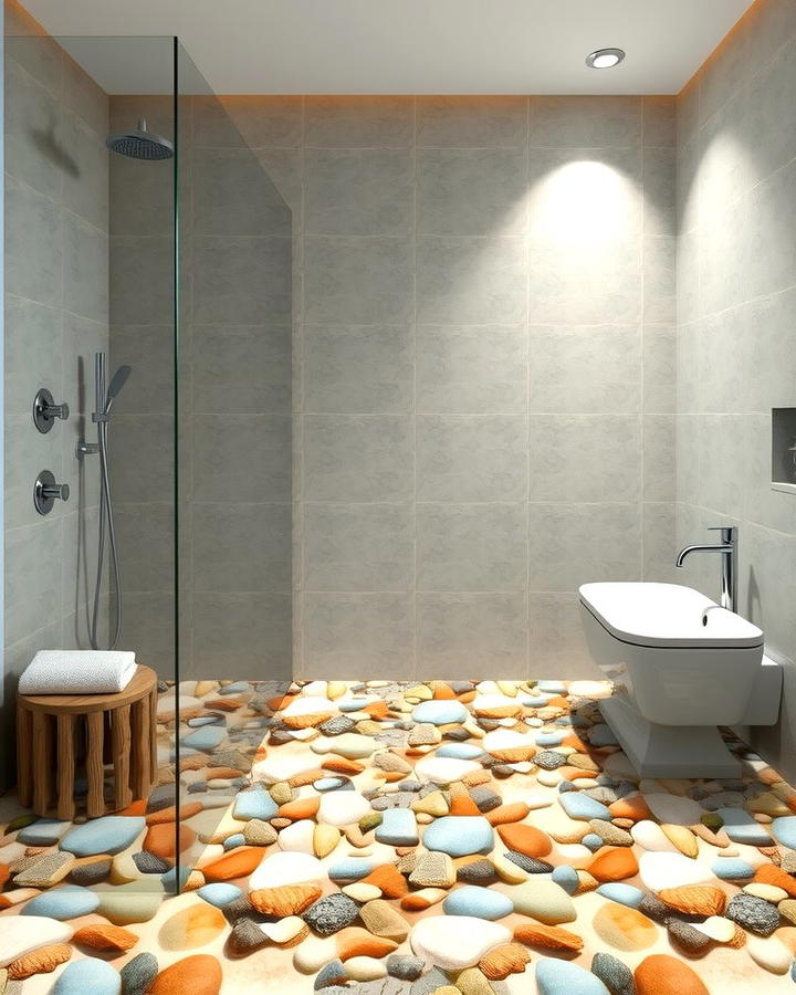 Pebble Shower Floors