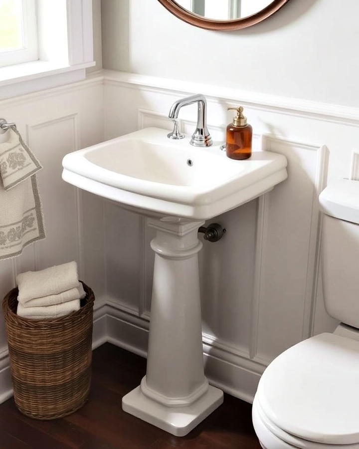 Pedestal Bathroom Sink