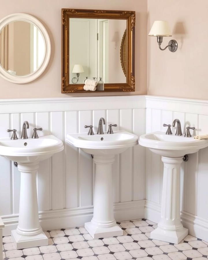 Pedestal Sink for Classic Elegance