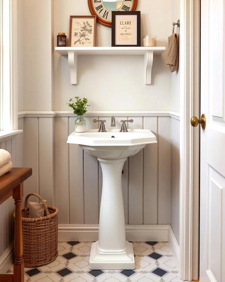 Pedestal Sinks for a Classic Look