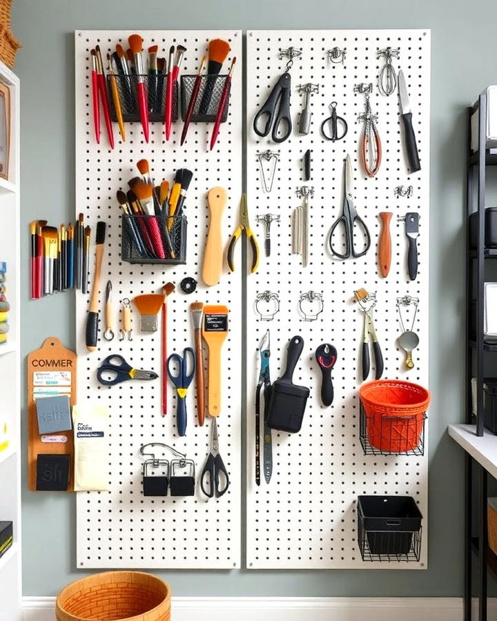 Pegboard Storage System