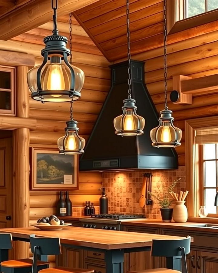 Pendant Lighting for a Warm Glow