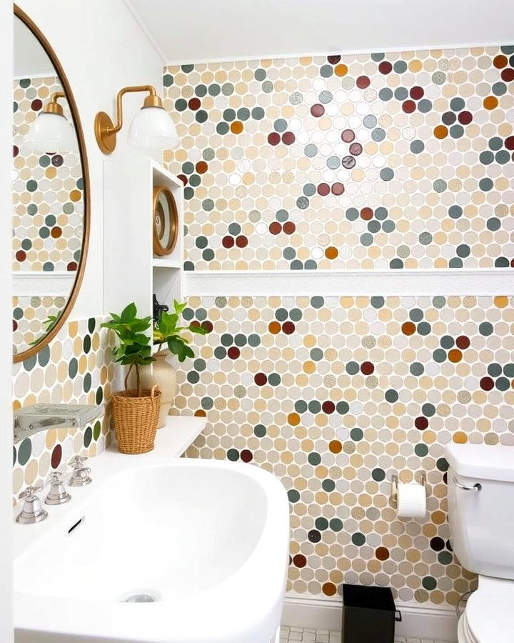 Penny Tiles for Timeless Playfulness