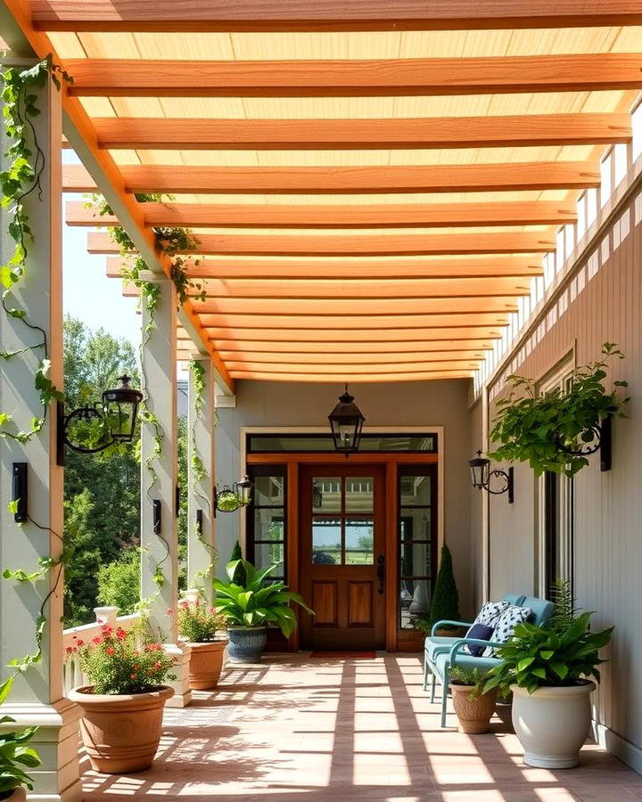 Pergola Awning Structure