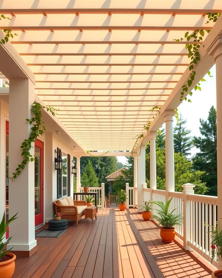 Pergola Covered Deck