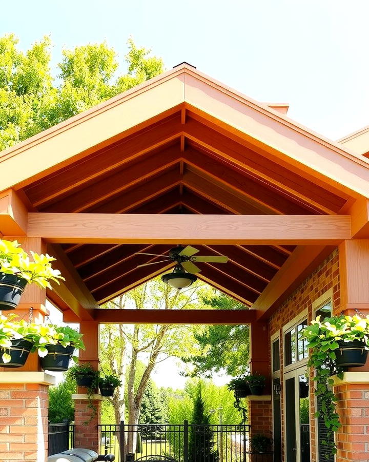 Pergola Style Gable Roof