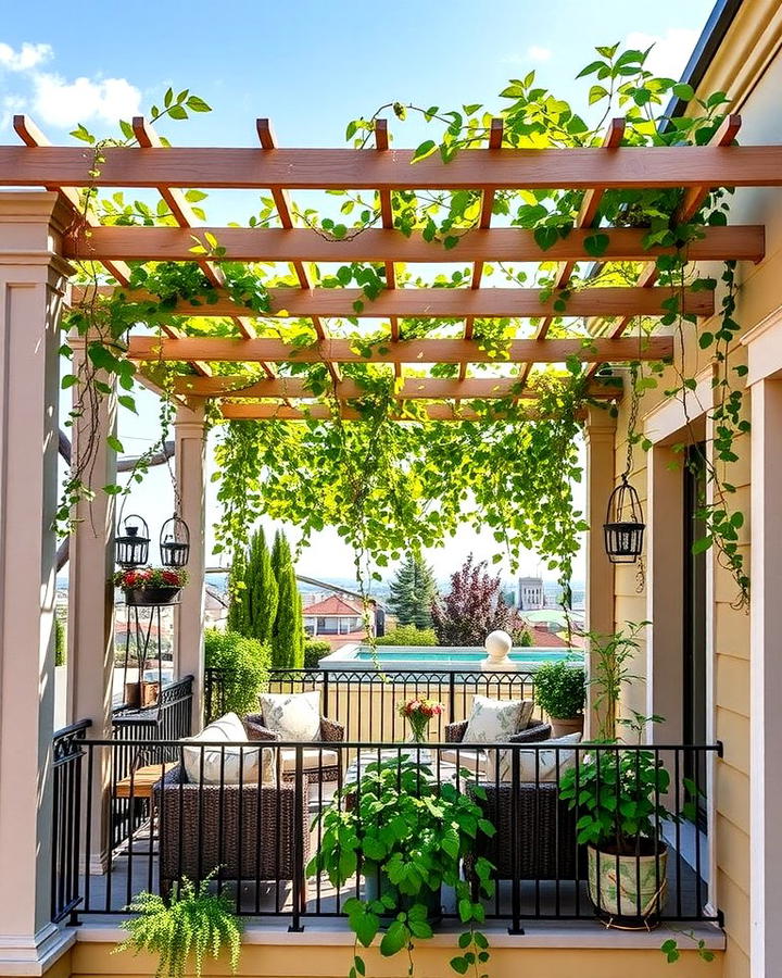 Pergola Style Trellis