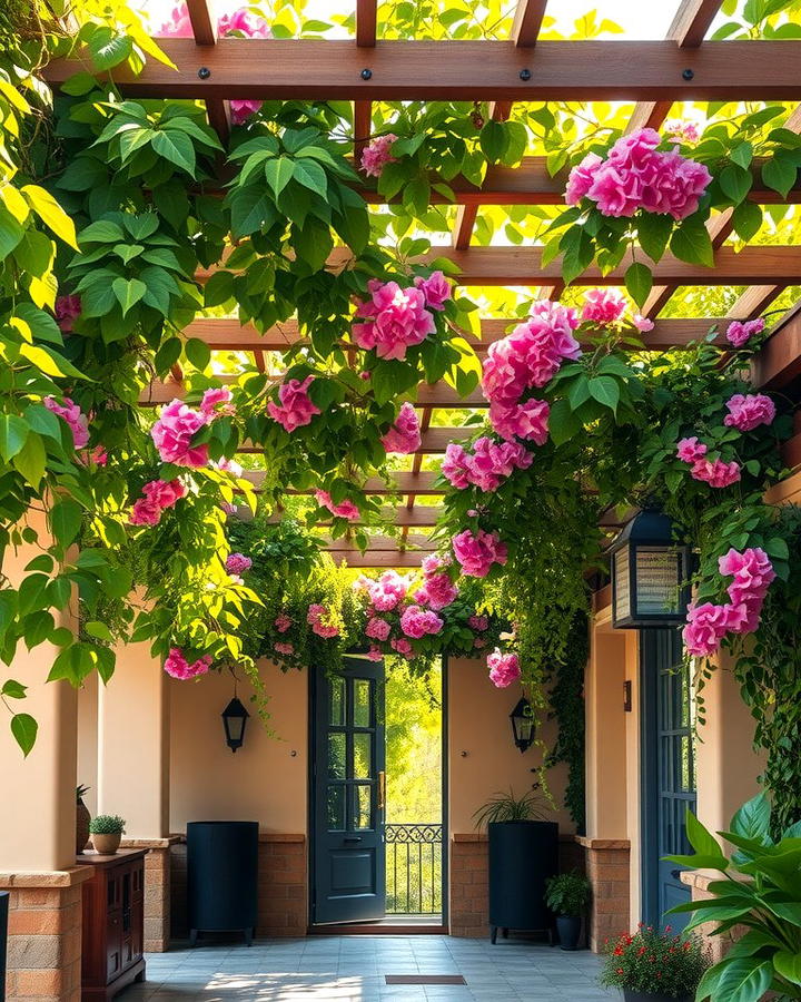 Pergolas with Climbing Vines