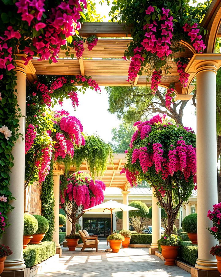 Pergolas with Vines