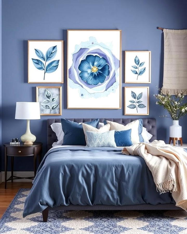 Periwinkle Artwork and Wall Decor