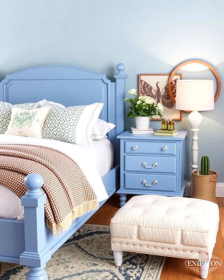 Periwinkle Painted Furniture