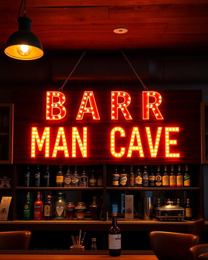 Personalized Bar Sign