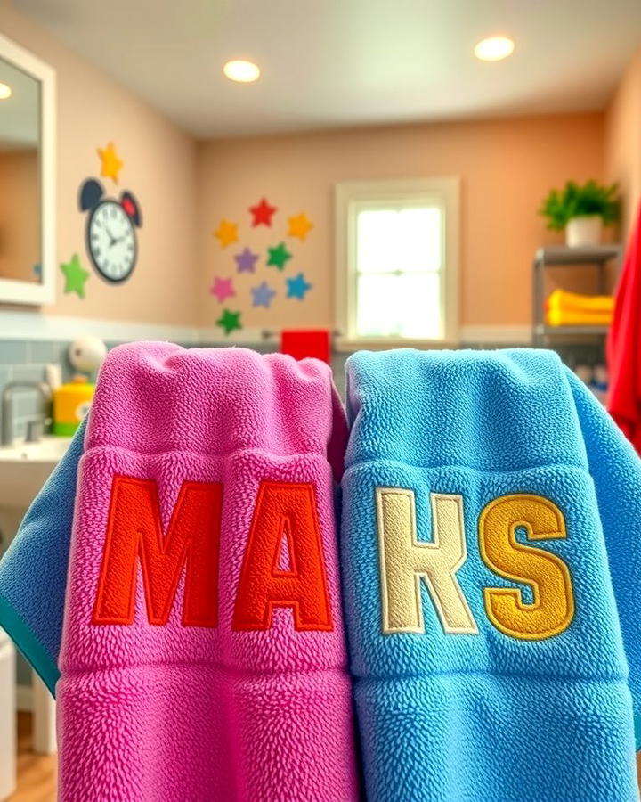 Personalized Name Towels