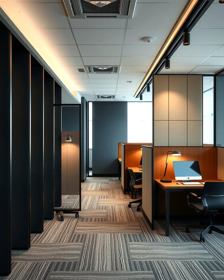 Personalized Office Zones with Dividers