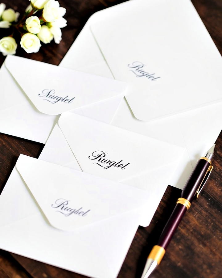 Personalized Stationery Set for First Anniversary