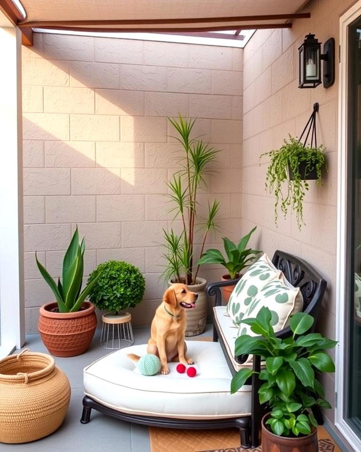 Pet Friendly Patio Corner