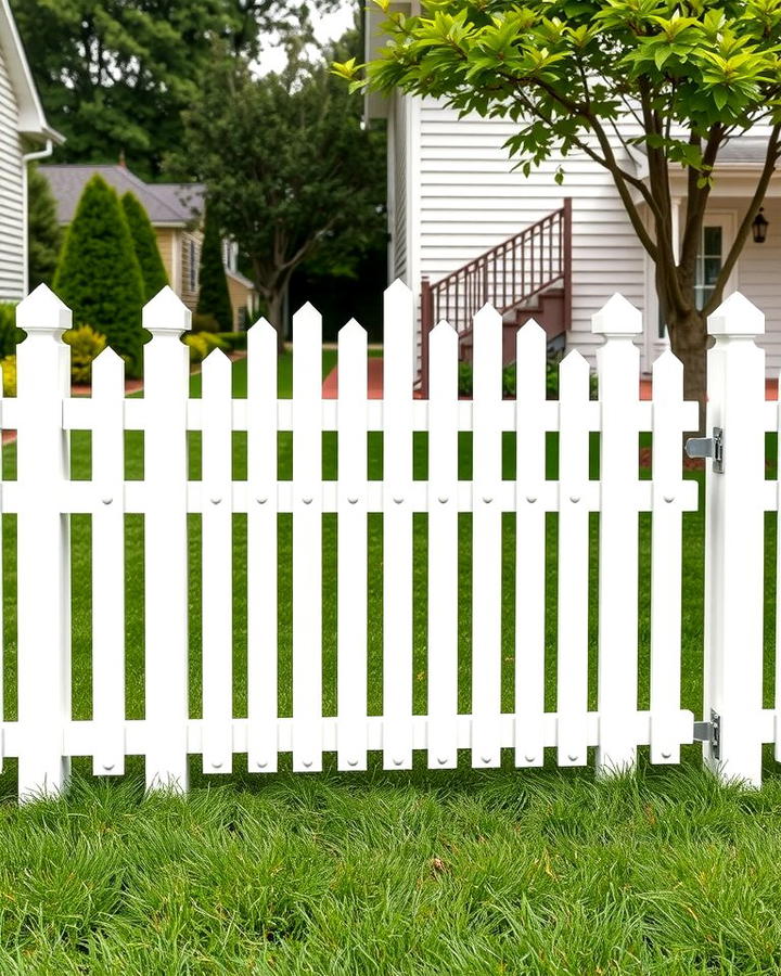 Picket Dog Fence for Classic Charm