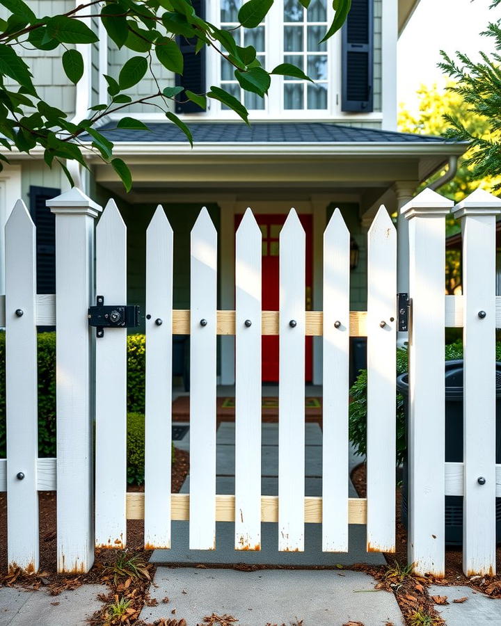 Picket Fence Gate