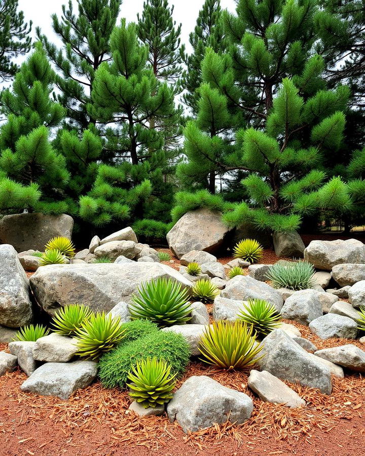 Pine Tree Rock Garden