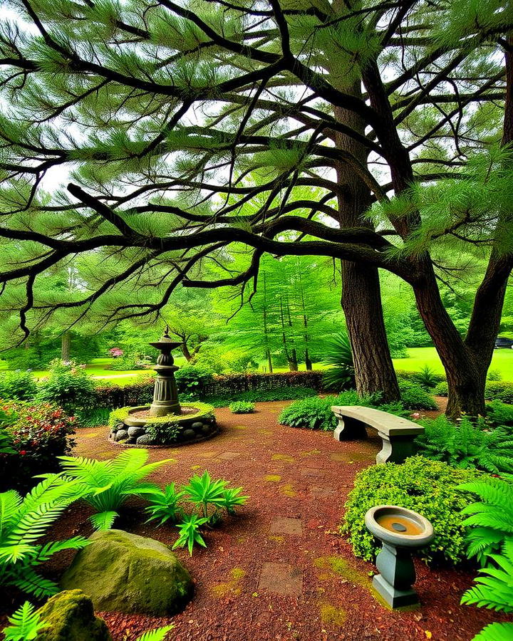 Pine Tree Shade Garden