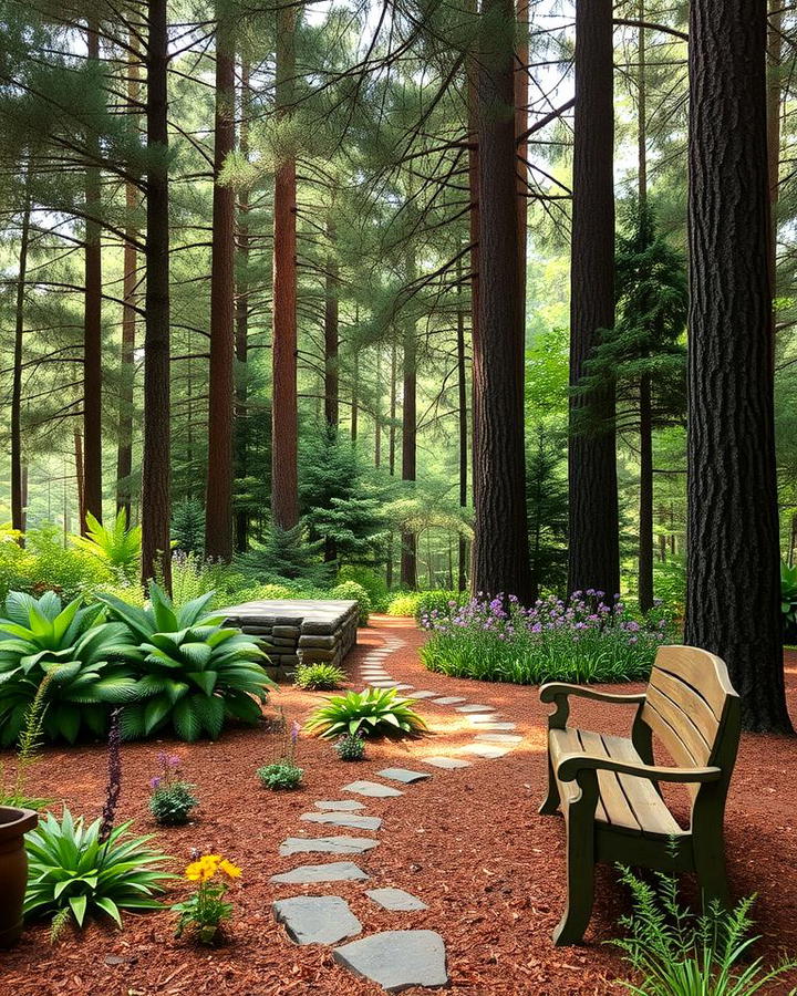 Pine Tree Woodland Garden