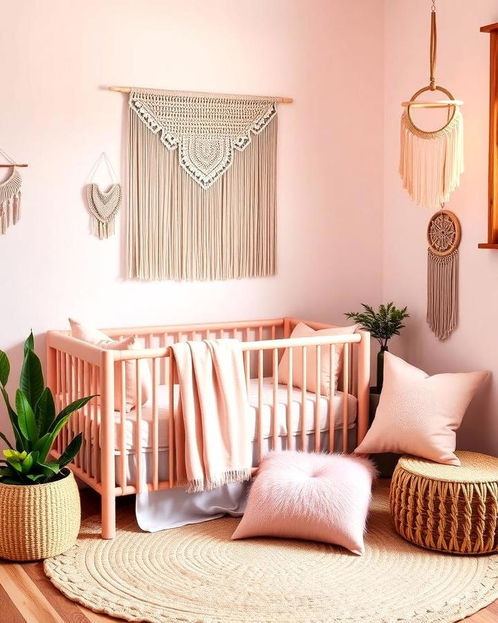 Pink Boho Accents