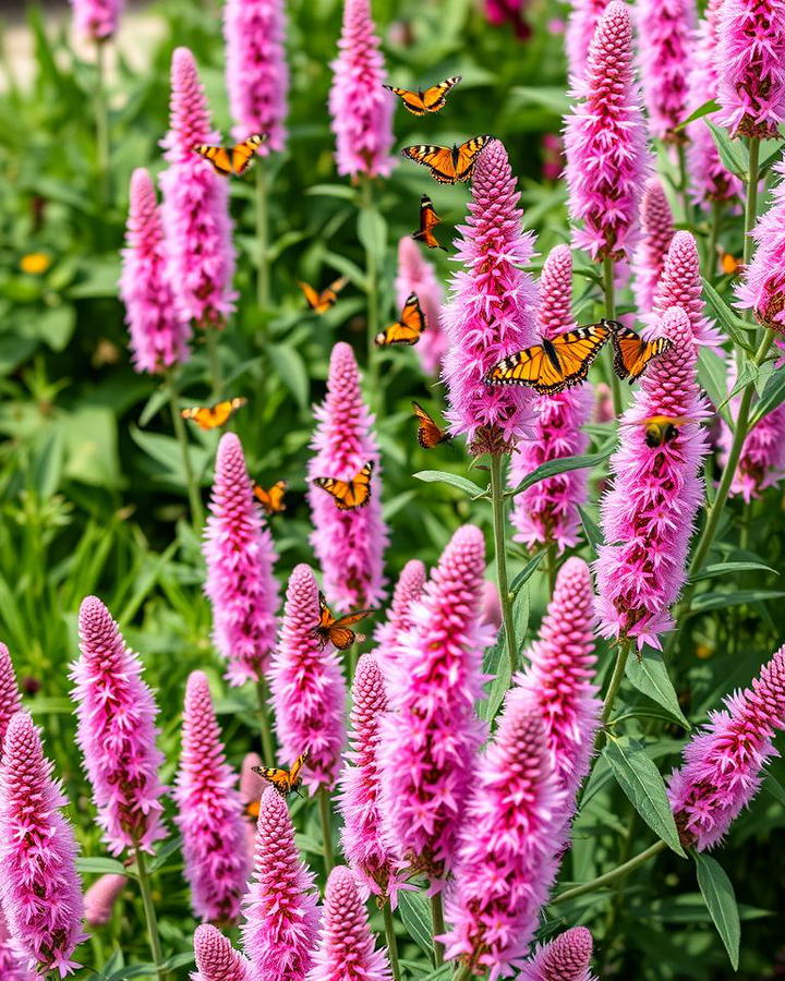 Pink Butterfly Bushes