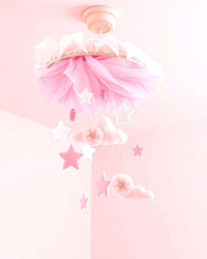 Pink Ceiling Mobile