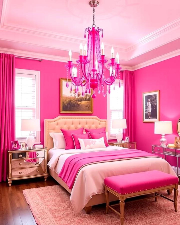 Pink Statement Lighting