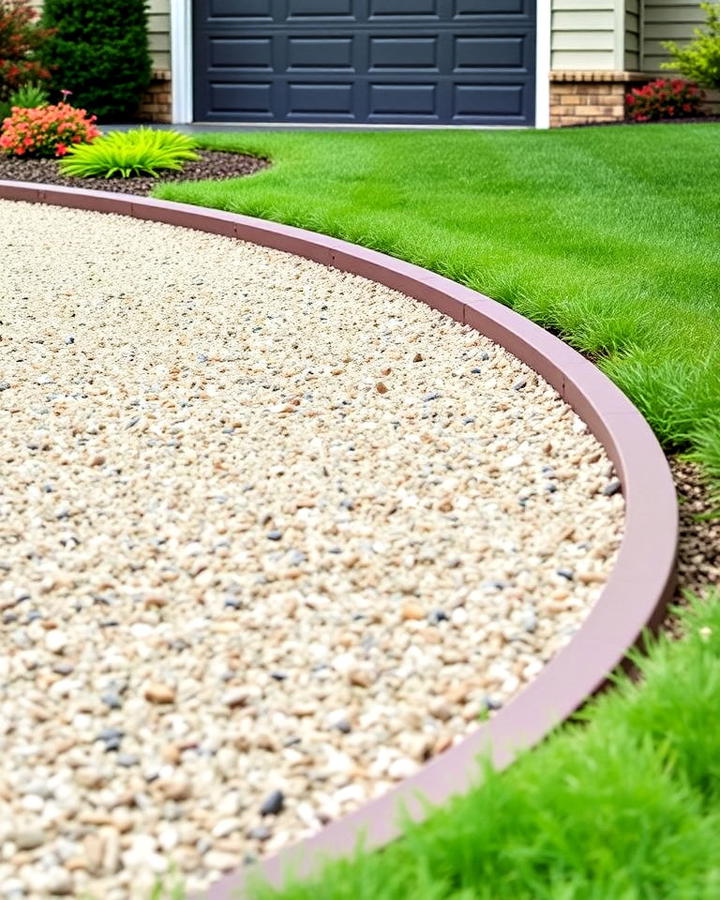 Plastic Edging Strips for Gravel Driveway