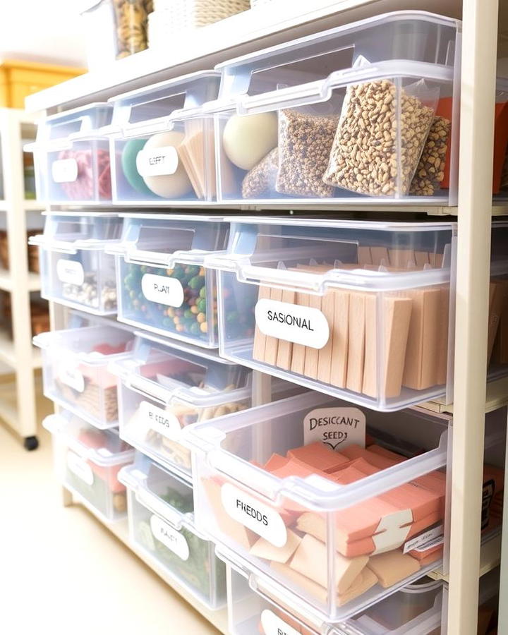 Plastic Storage Drawers