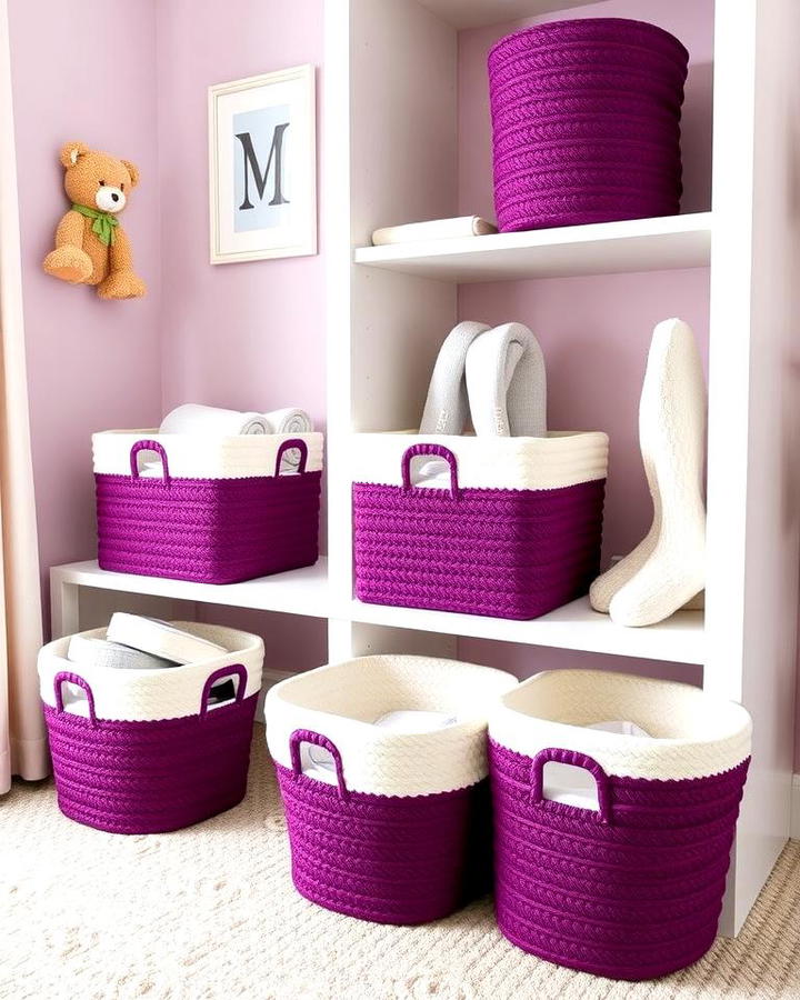 Plum Storage Baskets for Practical Organization