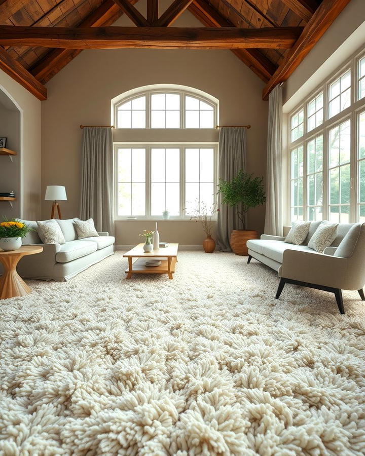 Plush Shag Carpet for Ultimate Comfort