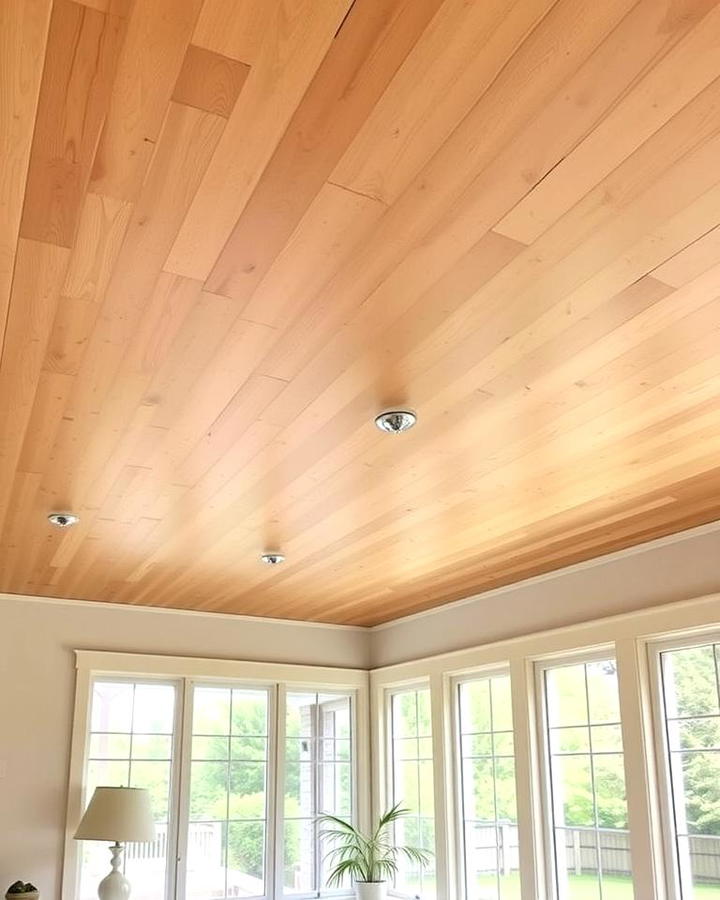 Plywood Ceiling