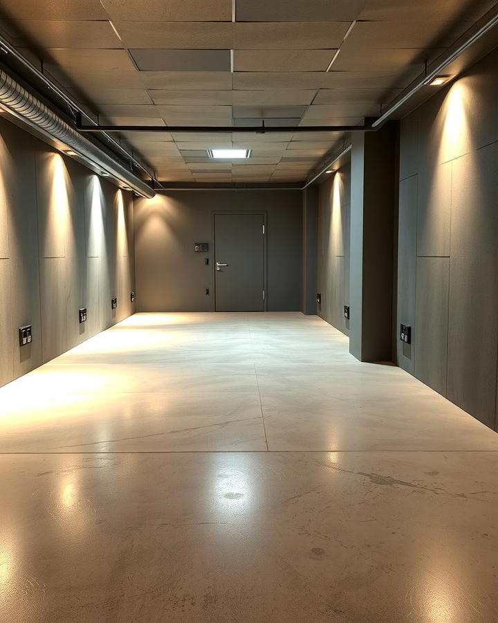 Polished Concrete with Metallic Finish