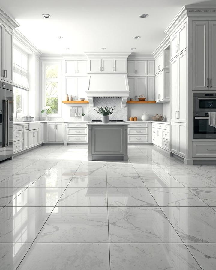 Polished Gray Marble