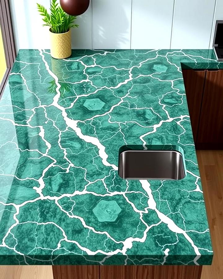 Polished Green Marble for a Glossy Look