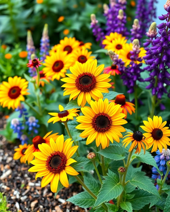 Pollinator Friendly Flower Bed