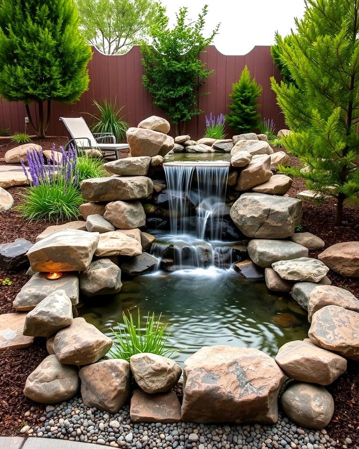 Pondless Waterfall for Low Maintenance