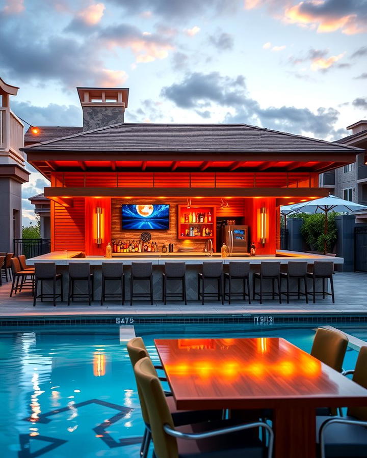 Poolside Grill and Bar Combo