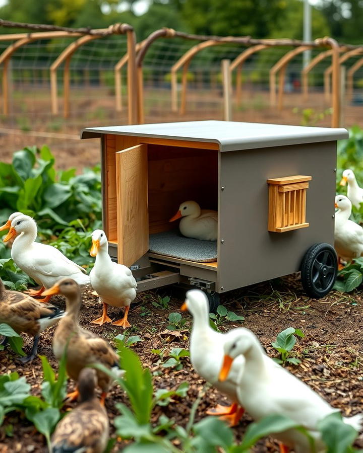 Portable Duck Tractor House