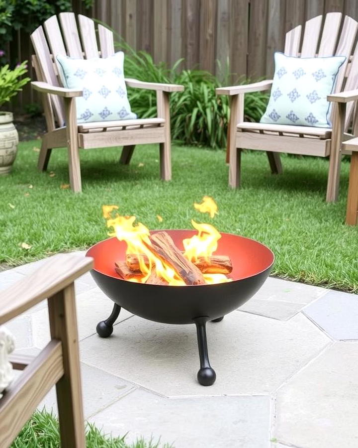 Portable Rustic Fire Bowl