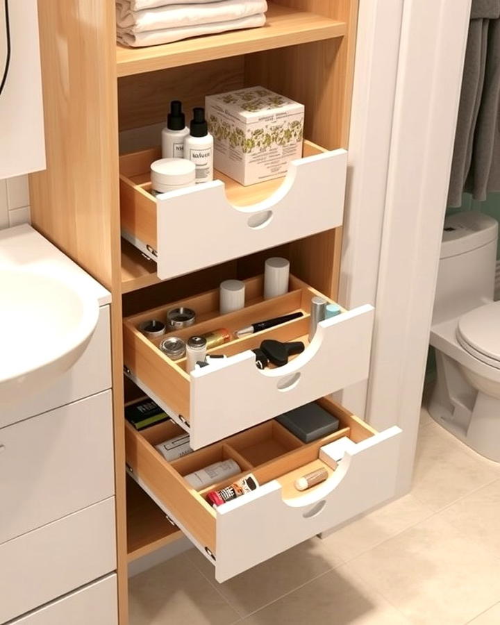 Pull Out Drawers for Small Items