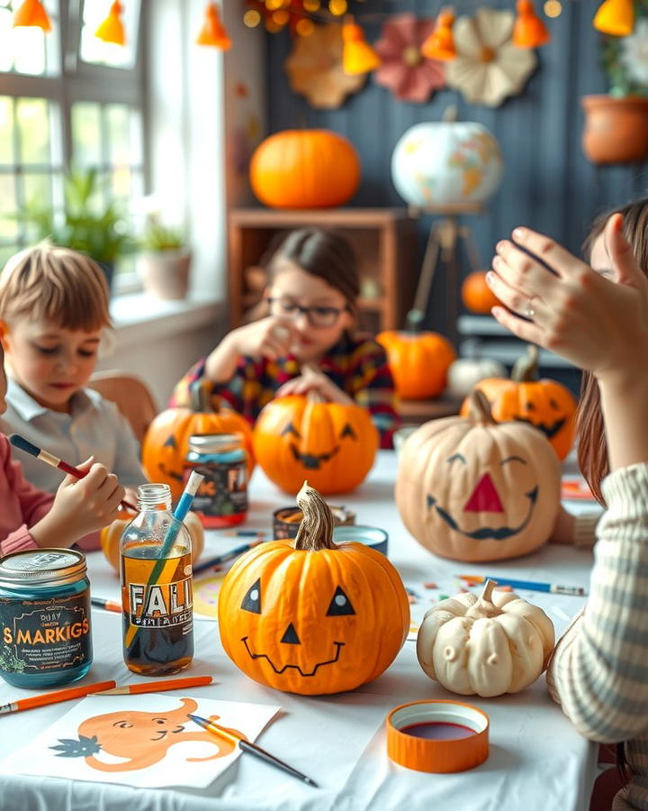 Pumpkin Painting Party