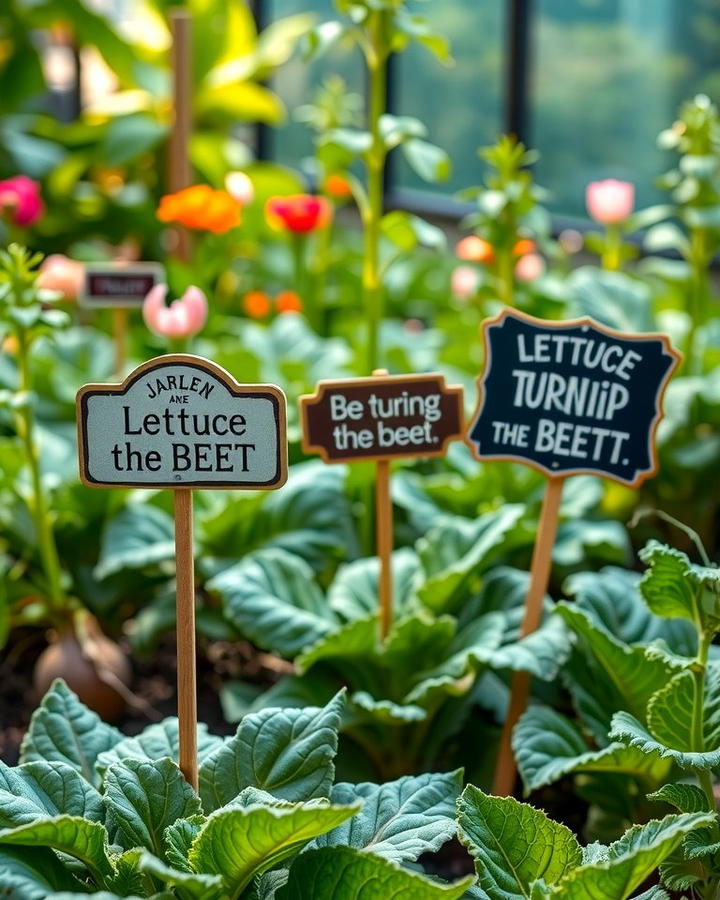 Punny Plant Signs