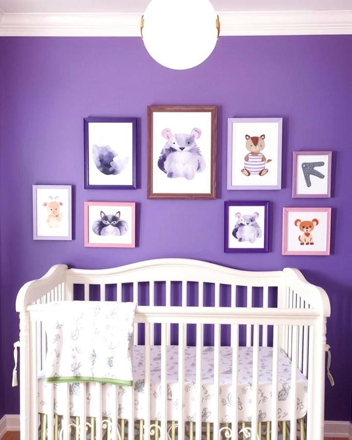 Purple Wall Art for Personalized Decor