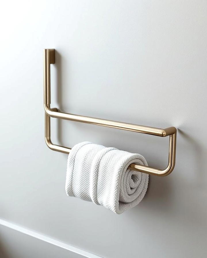 Quidditch Inspired Towel Rack